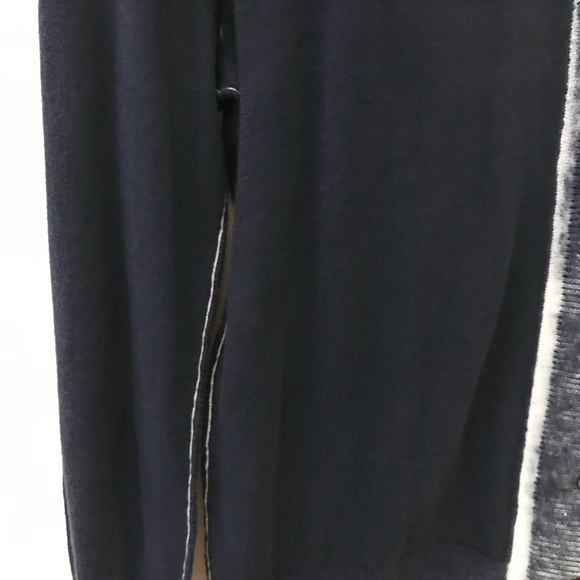 CAbi Navy Blue Tie Dye Centerfield Lightweight Cardigan Sweater Style 287 Small - Picture 6 of 13